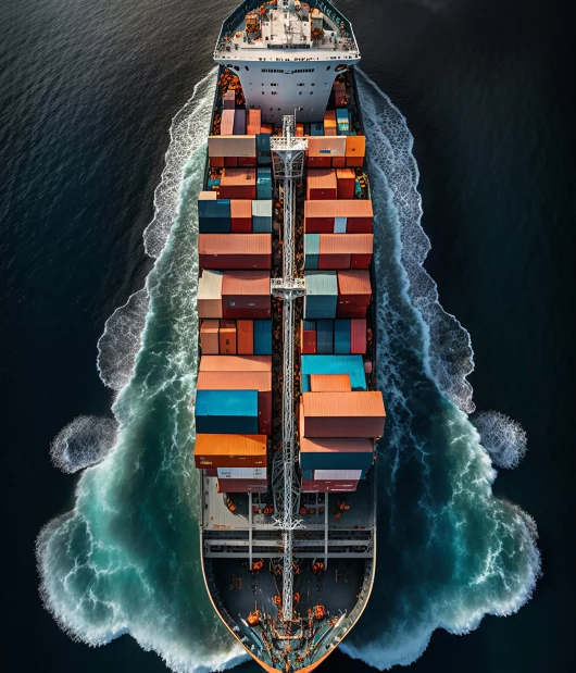 Odprawa eksportowa  i transport morski