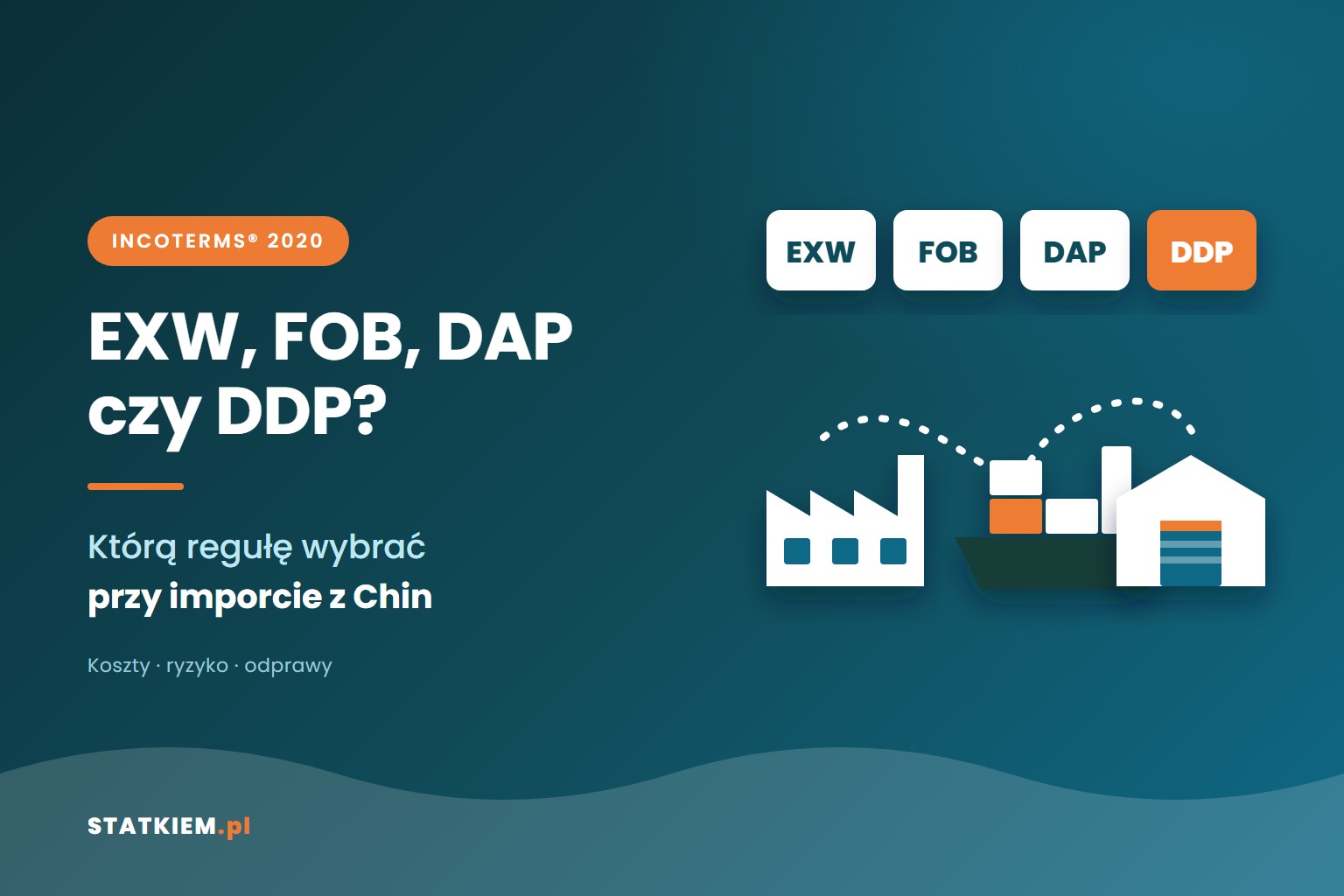 EXW, FOB, DAP czy DDP – reguły Incoterms przy imporcie z Chin